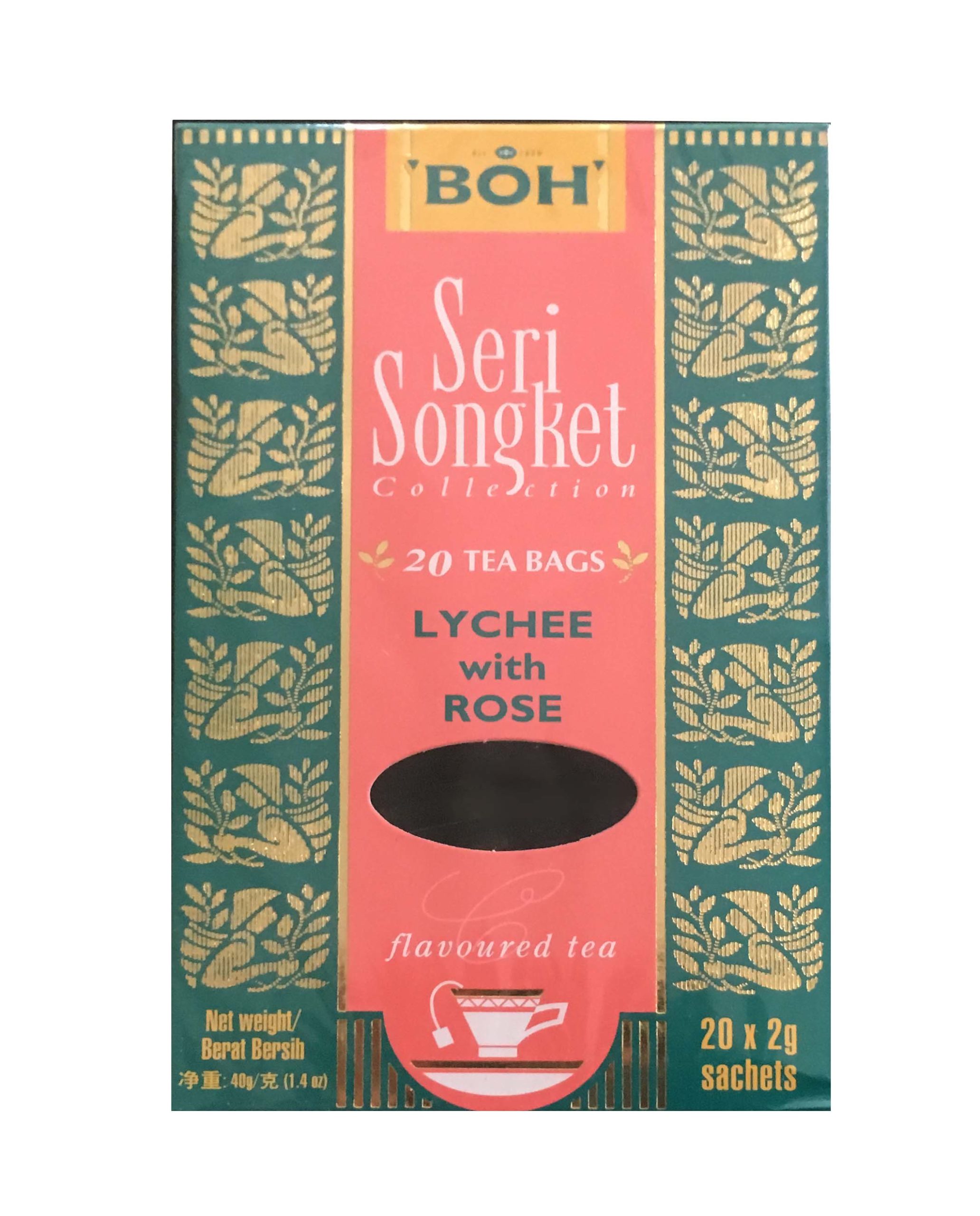 Boh Tea Lychee with Rose
